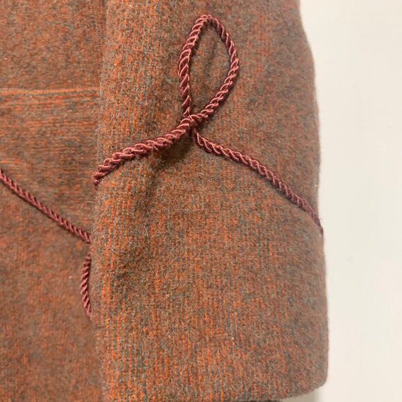 VINTAGE BELTED WOOL ROBE HOUSE COATS SIZE M - Picture 12 of 12